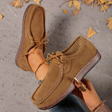 Breakj Spring And Autumn Leisure Flat-Bottomed Lefu Shoes Shallow Mouth Pedal Round Head Lady Comfortable Single