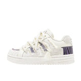Breakj Shoes Destroy The Aesthetic Design Small White Shoes Bread Shoes Trend Casual Couple Shoes Men's And Women's