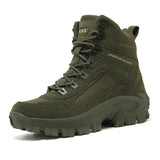 Breakj And Winter High-Top Climbing Boots Outdoor Tactical Boots Desert Boots Snow Boots Camping Large Training Shoes
