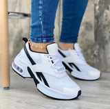 Head With Lace Grid Sneakers Women's Plus Size Low Top Casual Shoes Dad Shoes Single