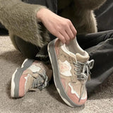 Designer Women's Sneakers Spring Autumn Casual Lace Up Woman Flats Platform Sneakers Shoes Tennis Female Sports