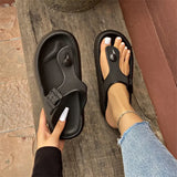 Breakj New Large-Size Thick-Bottomed Slippers Outdoor Casual Cool Slippers Light And Breathable Comfortable
