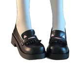 Breakj And Sweet Puff Academy Wind 2025 New High-High-Role Round-Headed JK Uniform Shoes Ultra-Soft And Comfortable Student Shoes