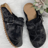 Breakj Single-Shoe Women 2023 Spring And Autumn New Leopard Half-Shoe Single Shoes Lazy Shoes Bean