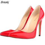 Pointed Toe High Heels Women Pumps Shoes New Fashion Spring Brand Design Wedding Shoes