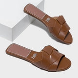 Breakj Large Size 2025 Summer New Fashion Lady Flat-Bottomed Slippers African