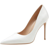 Breakj Fine Heel High Heels Commuting Pointed Light Temperament Black Work Single Heel Women's Shoes