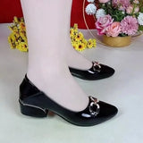 Women Fashion Mesh Transparent Breathable Slip on Shoes Lady Classic Black Office Comfort Shoes for Party Night Club