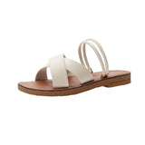 Drag Women Wear Cool Drag Summer New Korean Version Of Thick Sole Cross Two Wear Sandals Students Casual Beach Shoes Women All The Year