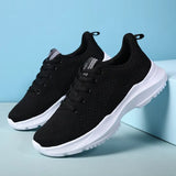 Women Flat Platform Sneakers for Women Breathable Mesh Sneakers Shoes Spring Ladies Laces for Sock