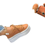 Breakj New Large-Size Thick-Soled Sports Single Shoes Women's Shoes Round Head With Casual Single