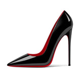 Breakj Heels On The Bed Of High-Heeled Shoes With Ultra-High Female Fine Heel 2025 New Autumn Black 10 Cm Sexy Pointed Single