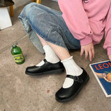 Mary Jane Shoes Women Lolita Shoes Buckle Strap Girls Cosplay Platform Heels Shoes Chunky Pumps Women Shoes Cosplay