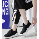 Women Casual Shoes Fashion Breathable Walking Mesh Flat Shoes Woman White Sneakers Women 2024 Tenis Feminino Female