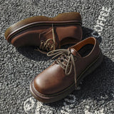 Breakj New Brown Men's Derby Men's Shoe Man