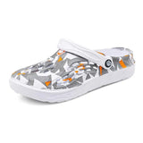 Summer Beach Slippers Men Sandals Outdoor Soft Bottom Hollow Garden Clogs Shoes Men Clogs Sandals De Hombre Big Size