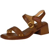 Breakj Thick Heel Sandals Female Summer 2024 New Foreign Style Open Toe Non-Slip Soft Bottom One Word Buckle Mom