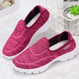 women shoes 2022 new lightweight casual shoes breathable mesh knitted sports shoes women flat shoes zapatos de