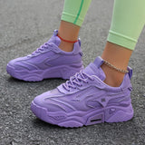 Breakj Dad Shoes Women 2025 Spring And Summer New Korean Version Of Casual Thick Candy Color Nets Sports Small White