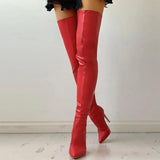 Breakj Autumn And Winter New Fashion Personality Over The Knee Size Women's Boots