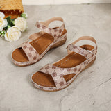 Breakj Sandals New Color Thick-Soled Fashion Sandals Large-Size Women's Shoes Magic With Light Women's