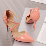 Elegant Thin Heels Single Shoes Sexy Wild High Heels Large Small Size Women's Shoes Party Dress Pumps