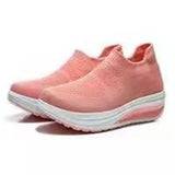 Breakj Spring And Summer New Ultra-Light Sole Flying Weave Breathable 43 Large Thick Sole Comfortable Single Shoe