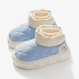 Cotton Padded Shoes for Women 2023 New Platform Down Waterproof Snow Boots Woman Thick Sole Plush Warm Ankle Boots