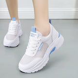 Breakj Breathable Mesh Sneakers Women 2025 Shoes Children Students White Shoes Korean Version Casual Fashion Small White Shoes