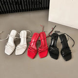 Brand Open Toe Platform High Heel Sandal Fashion Ankle Strap Gladiator Party Dress Shoe Women Summer Wedding Pumps