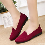 New Autumn Hot Women's Flats Woman Shoes Comfort Ladies Shoe Loafers Female Breathable Mesh Slip On Casual Women