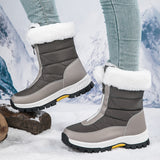 Cotton Boots Outdoor Women With Thick Thick Snow Boots Large Size Women's