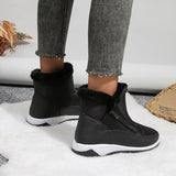 Down Waterproof Snow Boots for Women 2023 Winter Thick Plush Platform Ankle Boots Woman Comfortable Non Slip Cotton