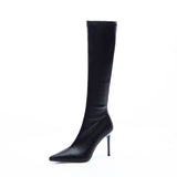 Breakj Pure Lust Wind Warm Leg Long Fashion Boots 2025 New Fried Street High Value Pointy And Long