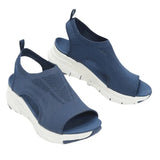 Breakj New Large-Size Flying Thick-Soled Casual Sandals Women's Shoes Fish Mouth Breathable Summer Sports
