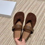 Breakj The Fall Of 2025, The New Retro Leopard Light-Stiped Mary Jane Single Shoe Women's Flat Base With Soft-Bottomed Birken Women's