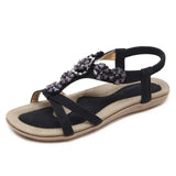 New Bohemian Style 2018 Summer Women Shoes Fashion Womens Sandals Flat Heel Brand Beach Summer Shoes Ladies