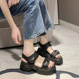 Breakj Summer New Women's Thick-Soled Magic Sticky Fashion Casual Beach
