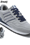 Sneakers Men Sport Running Shoes Women Light Athletic Shoes Leather Men Casual Flats Trail Walking Shoe Plus