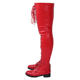 Breakj New Zip Side Zip Line With Long Over-Knee Boots
