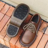 Breakj New Brown Men's Derby Men's Shoe Man