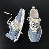 Men Causal Shoes Spring Summer Men's Platform Shoes Running Sneakers Lac-up Flats Breathable Outdoors Sapato