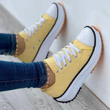 Sneakers Women Shoes 2022 Pattern Canvas Shoe Casual Women Sport Shoes Flat Lace-Up Adult Zapatillas Mujer Chaussure