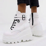Breakj New High-Heeled Women's Sthigh Color Heel Side Zipper Boots Children's Large Size Women's