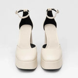 Breakj Shoes Thick Heel High Heels Waterproof Table Mary Treasure Shoes Autumn And Winter Single Shoes Women 2025 New Shoes French