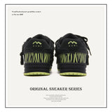 Breakj Shoes Destruction Series Street Small Black Shoes Men And Women The Same Couple Shoes Bread Shoes Fashion Shoes Men's