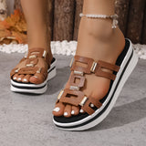 Breakj Slippers Women Wear 2025 Summer New Women's Thick Bottom Fish Mouth Slippers Light