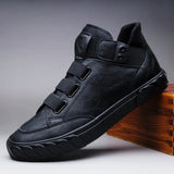 Breakj 9857 Spring And Autumn Men's High Gang Casual Board Shoes Thick-Soled Men's Single