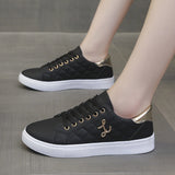 Breakj Soft-Skined Small White Shoes 2025 Autumn And Winter New Ins Trendy Casual Sports Shoes Fashion Lace Casual Board