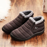 Women Sneakers Winter Warm Women Casual Shoes Plush Waterproof Sneakers Women Shoes Slip On Woman Vulcanized Shoes